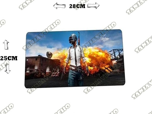 &+ MOUSE PAD GRANDE ANTIDESLIZANTE 28 X 25 CM YT-201